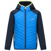Chaqueta para niños Regatta Junior Andreson Hybrid Nvy/OlympBlu azul oscuro Nvy/OlympBlu