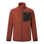 Sudadera funcional de hombre Regatta Eadle naranja/negro BurntHen/Blk