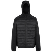 Chaqueta de hombre Regatta Newhill Hybrid gris Ash/Black
