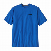 Camiseta de hombre Patagonia P-6 Logo Responsibili Tee azul P-6 Outline: Vessel Blue