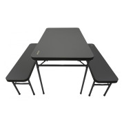 Mesa con bancos Vango Orchard Bench Set gris Grey