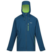 Chaqueta de hombre Regatta Okara azul Moroccan Blue(Piquant Green)