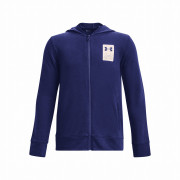 Sudadera para niños Under Armour Rival Terry FZ Hoodie azul Blue