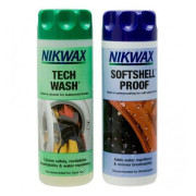 Impermeabilizante Nikwax Twin Tech Wash + Softshell Proof 2x300ml