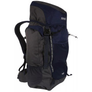 Mochila de senderismo Regatta Highton 45L azul/negro Navy/Ebony