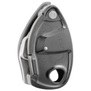 Asegurador semiautomático Petzl GriGri + gris Grey