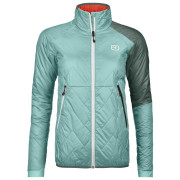 Chaqueta de mujer Ortovox Swisswool Piz Vial Jacket W azul ice waterfall