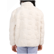 Sudadera para niños 4F Fleece F494 Off White