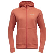 Sudadera de mujer Devold Everyday Zip Hoodie Wmn naranja CORAL