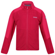 Sudadera para niños Regatta Jnr Highton FZ II rosa Pink Potion