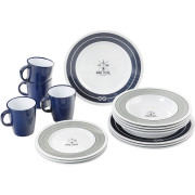 Vajilla Brunner Dinner Service Nautical blanco