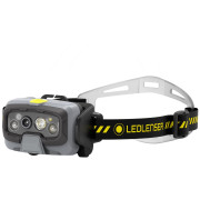 Linterna frontal Ledlenser HF8R Work negro black