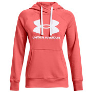 Sudadera de mujer Under Armour Rival Fleece Logo HD naranja Miami//White