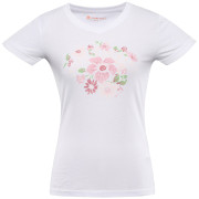 Camiseta de mujer Alpine Pro Nega blanco white