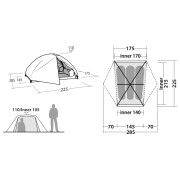 Tienda de campaña de senderismo Robens Seeker 3 LW