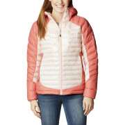 Chaqueta de invierno para mujer Columbia Labyrinth Loop™ Hooded Jacket rosa Peach Blossom, Dark Coral