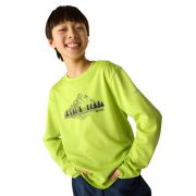 Camiseta para niños Regatta Winter Alvarado Wild Lime