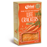 Galletas Lifefood LIFE CRACKERS Mrkvánky RAW BIO 80 g