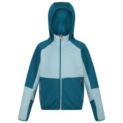 Sudadera para niños Regatta Dissolver VII azul claro Sea Haze/Gulfstream