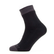 Calcetines impermeables SealSkinz Wretham negro/gris black/grey