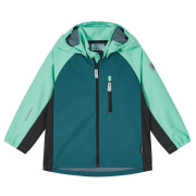 Chaqueta softshell para niños Reima Temppu Dark Teal verde/gris Dark Teal