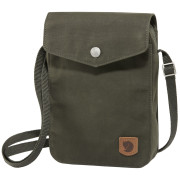 Bolsa de hombro Fjällräven Greenland Pocket verde oscuro DeepForest