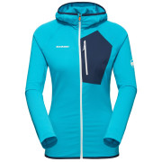 Sudadera funcional de mujer Mammut Aenergy Light ML Hooded Jacket azul sky-marine