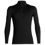 Camiseta de hombre Icebreaker Mens 200 Oasis LS Half Zip negro Black