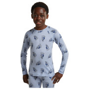 Camiseta funcional para niños Icebreaker Kids M 200 Oasis LS Crewe Bear Tour AOP