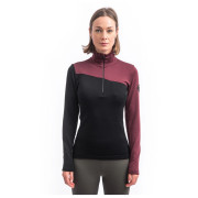 Sudadera funcional de mujer Sensor Merino Extreme Up zip