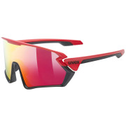 Gafas deportivas Uvex Sportstyle 231 rojo Red - Black Mat