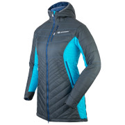 Abrigo de invierno para mujer Sir Joseph Kiona Hooded Lady gris/azul DarkGray/Turquoise