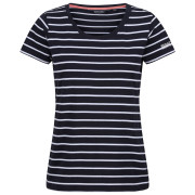 Camiseta de mujer Regatta Filandra VIII azul/blanco Navy/WhitStr