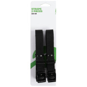 Correas Bo-Camp Straps 18 mm / 200 cm 2 pcs negro Black