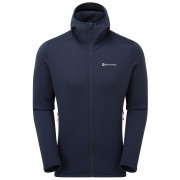 Sudadera funcional de hombre Montane Fury Hoodie azul oscuro Eclipse Blue