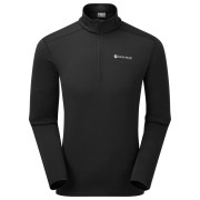 Sudadera funcional de hombre Montane Protium Lite Pull-On negro Black