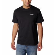 Camiseta de hombre Columbia North Cascades Short Sleeve Tee negro Black, CSC Box Logo