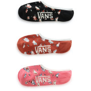 Calcetines de mujer Vans Butterfly Canoodle negro VN0A7UGLBLK1