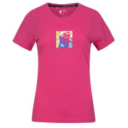 Camiseta de mujer Rafiki Akiyo rosa carmine