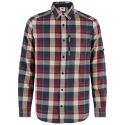 Camisa de hombre Fjällräven Fjällglim Regular Shirt M azul oscuro Dark Navy-Maroon
