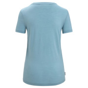 Camiseta funcional de mujer Icebreaker Tech Lite II SS Scoop Tee Reflection Lines