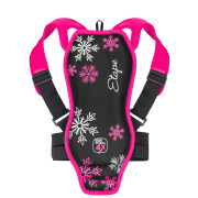 Espaldera para niños Etape Backbone negro/rosa Black/Pink