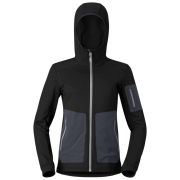 Sudadera funcional de mujer Norrona falketind warm2 stretch Hood negro Caviar Black