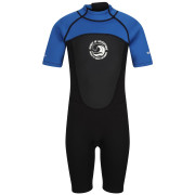 Neopreno Regatta Jnr Shorty Wetsuit azul Black/Nautical Blue/White