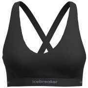 Sujetador deportivo Icebreaker W Mer 125 Cool-Lite Sprite Racerback Bra negro Black