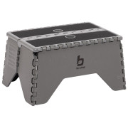 Taburete Bo-Camp Foldable step plastic gris