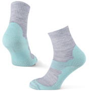 Calcetines Zulu Merino Women turquesa/gris