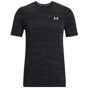 Camiseta de hombre Under Armour Seamless Novelty SS negro Black / / Mod Gray