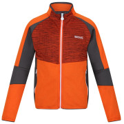 Sudadera para niños Regatta Oberon VII naranja BlazOr/SlGry