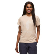 Camiseta de mujer Cotopaxi Cotopaxi Llama T-Shirt marrón claro Oatmeal